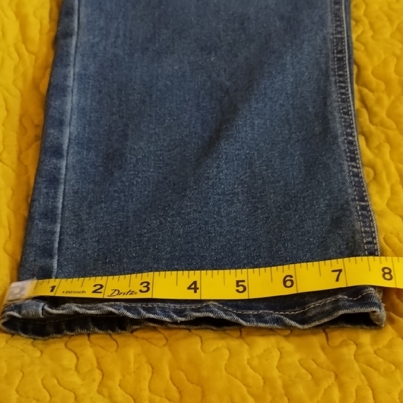 Frye Women's Straight Leg Jeans in Dark Blue Wash - Picture 14 of 14